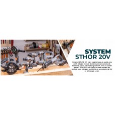 STHOR Fierastrau circular compatibil cu acumulator..